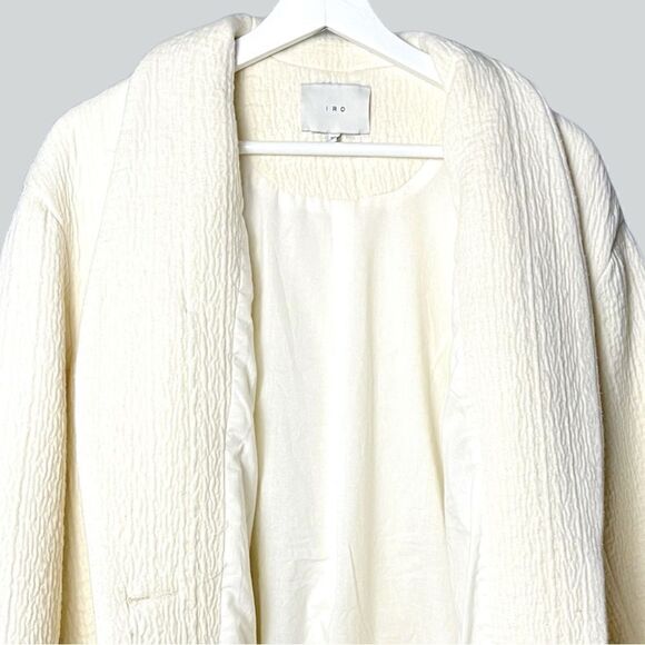 IRO Barton coat in Ecru Size 38 - Picture 8 of 8